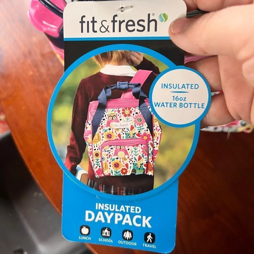 Fit & Fresh Insulated Daypack/Backpack- New‎ with Tags